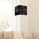 Reloj pared esquinero digital | Fecha y semana | Doble cara