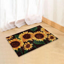 Kit Alfombra Girasol DIY | 60x40 cm | Gancho de Lengüeta