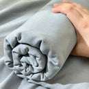 Sábanas Matrimonial 100% Algodón | 160x230 cm | Gris Hogar