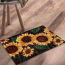 Kit Alfombra Girasol DIY | 60x40 cm | Gancho de Lengüeta