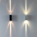 Lámpara pared LED COB IP65 | Aluminio