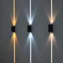 Lámpara pared LED COB IP65 | Aluminio