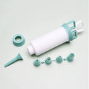 Pistola para galletas y crema | Set decorador multifuncional