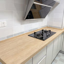 Papel adhesivo grano madera | PVC anti-aceite | Para cocina