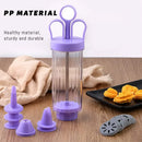 Pistola para galletas y crema | Set decorador multifuncional