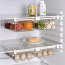 Organizador nevera apilable | Huevos, frutas y más | Ahorra espacio