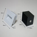 Lámpara LED pared impermeable | Moderna empotrada | Exterior