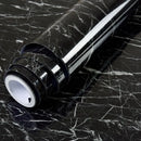 Papel autoadhesivo negro brillante | Vinilo para cocina | DIY