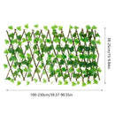 Seto artificial hiedra 40cm | Enrejado expandible | Privacidad jardín