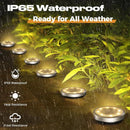 Luces solares tierra IP65 | LED paisaje | Patio césped terraza