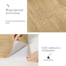 Papel adhesivo grano madera | PVC anti-aceite | Para cocina