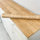 Papel adhesivo grano madera | PVC anti-aceite | Para cocina