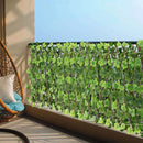 Seto artificial hiedra 40cm | Enrejado expandible | Privacidad jardín