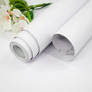 TÍTULO: Papel vinílico mate blanco | Autoadhesivo impermeable | DIY