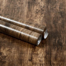 Papel tapiz autoadhesivo grano madera | PVC impermeable | DIY