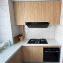 Papel adhesivo grano madera | PVC anti-aceite | Para cocina