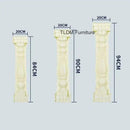 Molde columna romana europea | Cemento in situ | Barandilla lujo