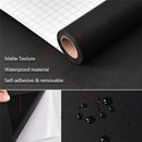 Película negra mate 55cm | Autoadhesiva gruesa | DIY