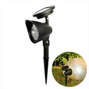 Pack 4 focos solares IP65 | LED jardín | Césped camino árbol