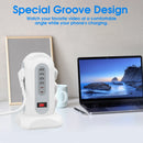 Regleta europea 9 tomas con USB-C | Cable 1.65m