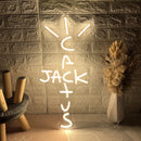 Letrero neón LED Cactus Jack | Personalizado | Deco pared