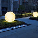 Lámpara solar bola lunar | IP55 | Jardín porche patio villa