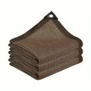 Parasol beige | Tela HDPE | Protección solar para terraza