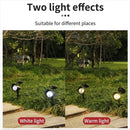 Pack 4 focos solares IP65 | LED jardín | Césped camino árbol
