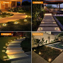 Luces solares tierra IP65 | LED paisaje | Patio césped terraza