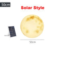 Lámpara solar bola lunar | IP55 | Jardín porche patio villa
