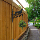 Soporte pared silueta perro salchicha | 25cm | Porta plantas