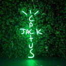 Letrero neón LED Cactus Jack | Personalizado | Deco pared